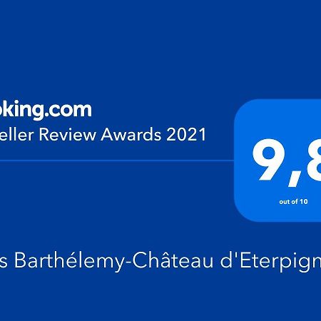 Eterpigny  Clos Barthelemy-Chateau D'Eterpigny מראה חיצוני תמונה